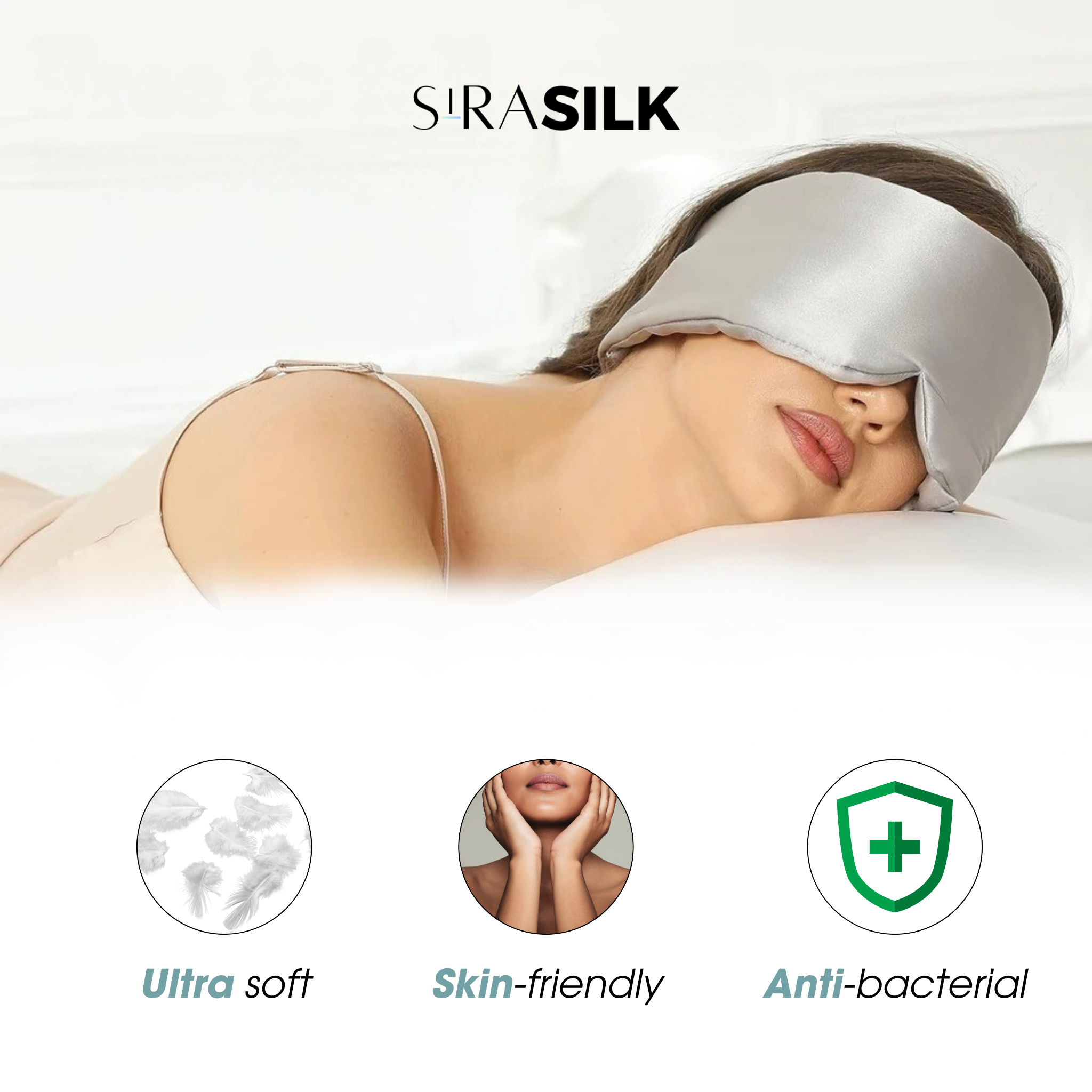 Sirasilk™ Deepsleep Mask Silver Mist