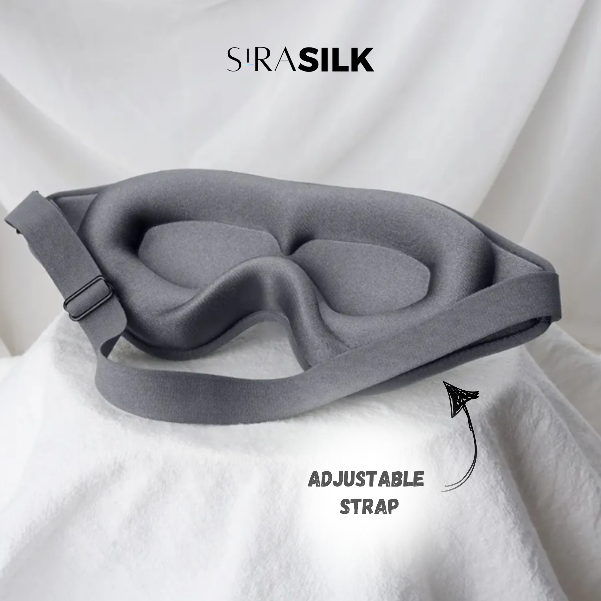 Sirasilk™ 3D mask Silver Mist