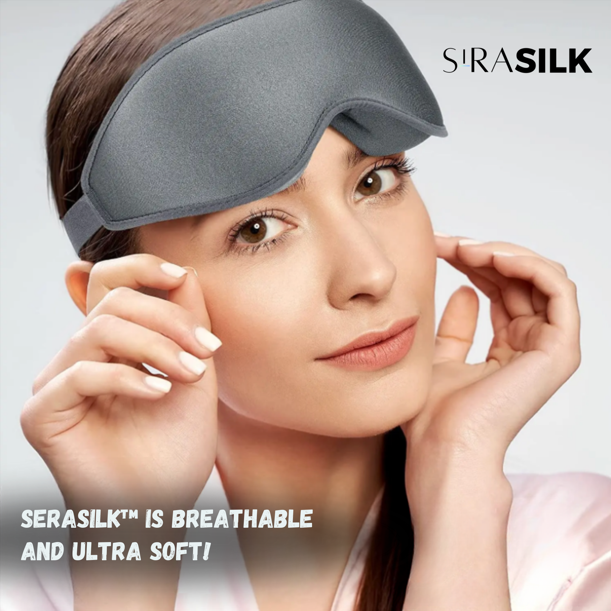 Sirasilk™ 3D mask Silver Mist