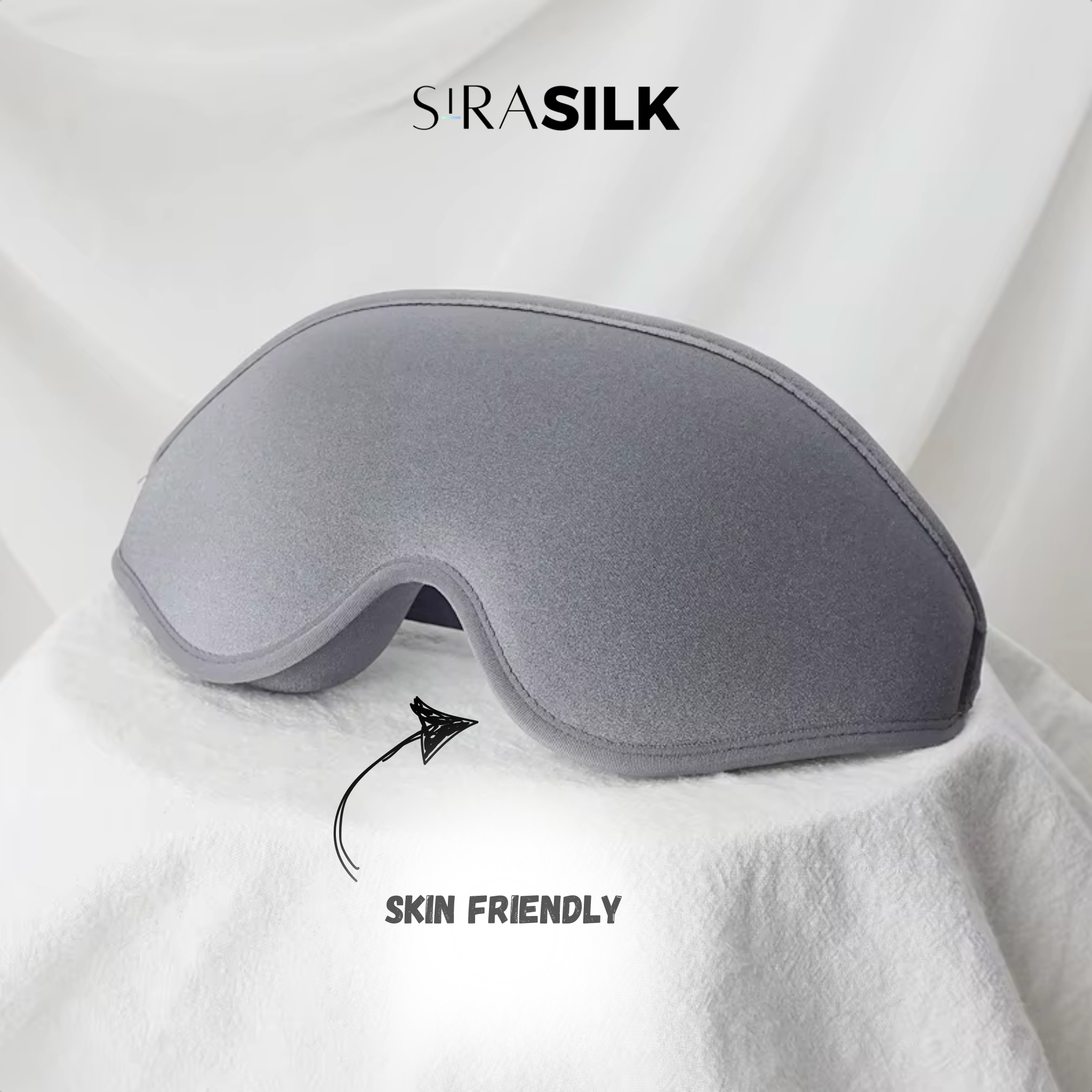 Sirasilk™ 3D mask Silver Mist