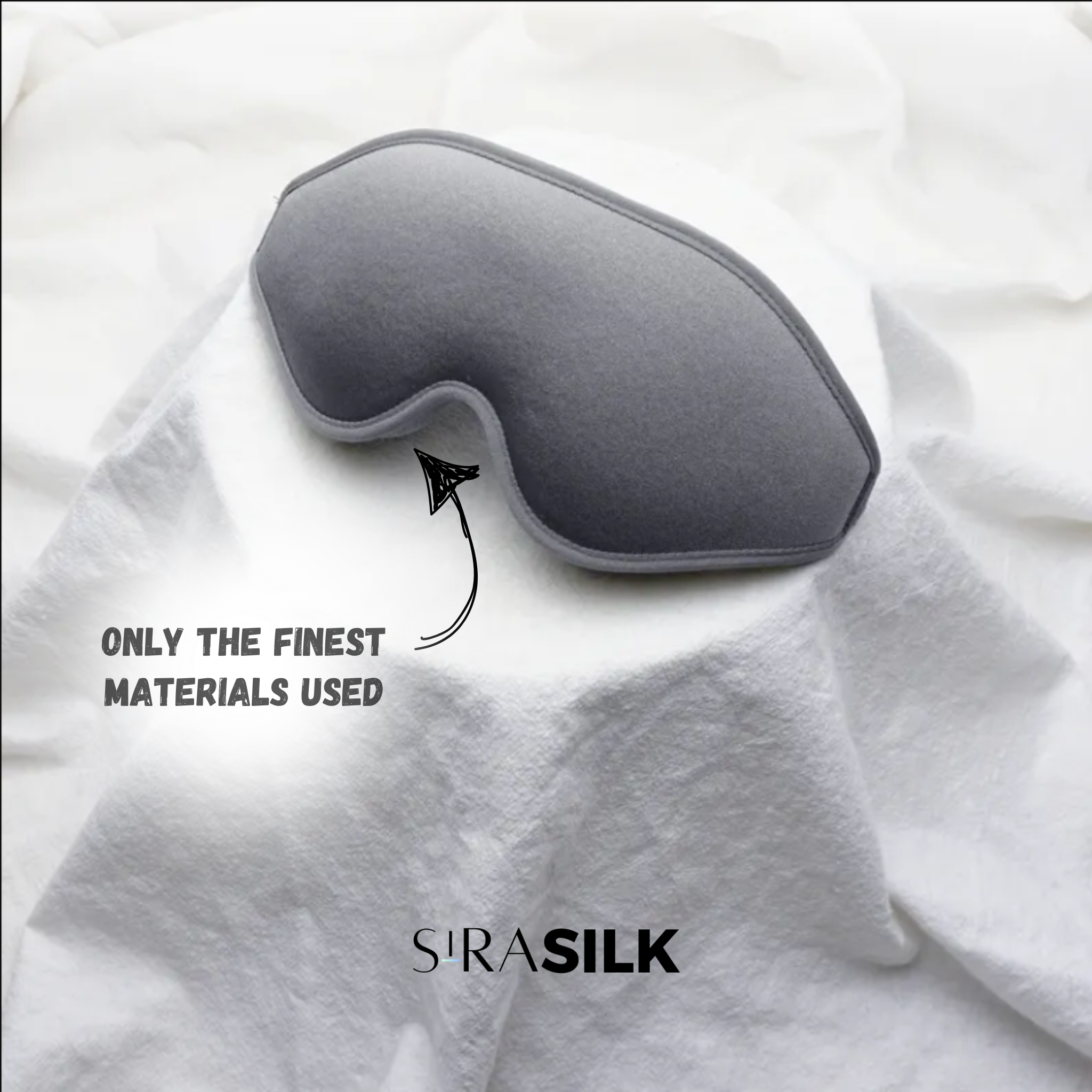 Sirasilk™ 3D mask Silver Mist